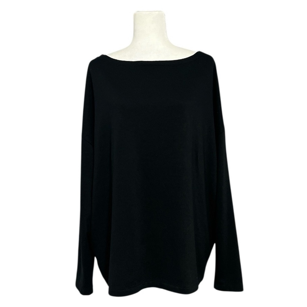 ALLSAINTS Boatneck Long Sleeve Knit Top